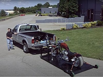 Amerideck motorcycle lift sales